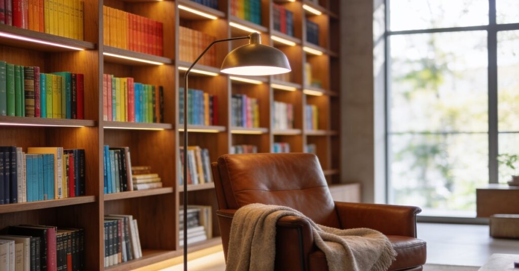 Salon z książkami: aranżacje, biblioteczka i najlepsze pomysły na wnętrze